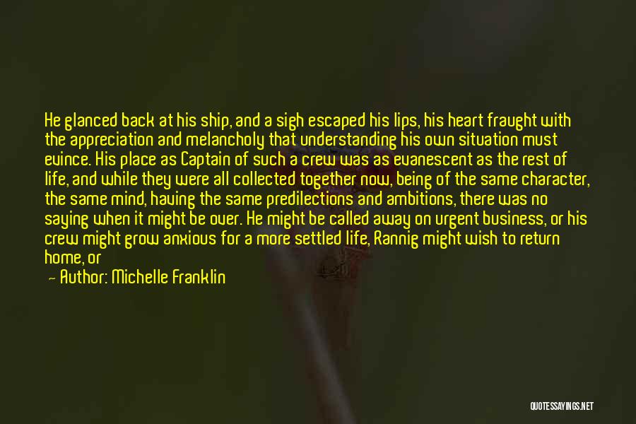 Evanescence Understanding Quotes By Michelle Franklin