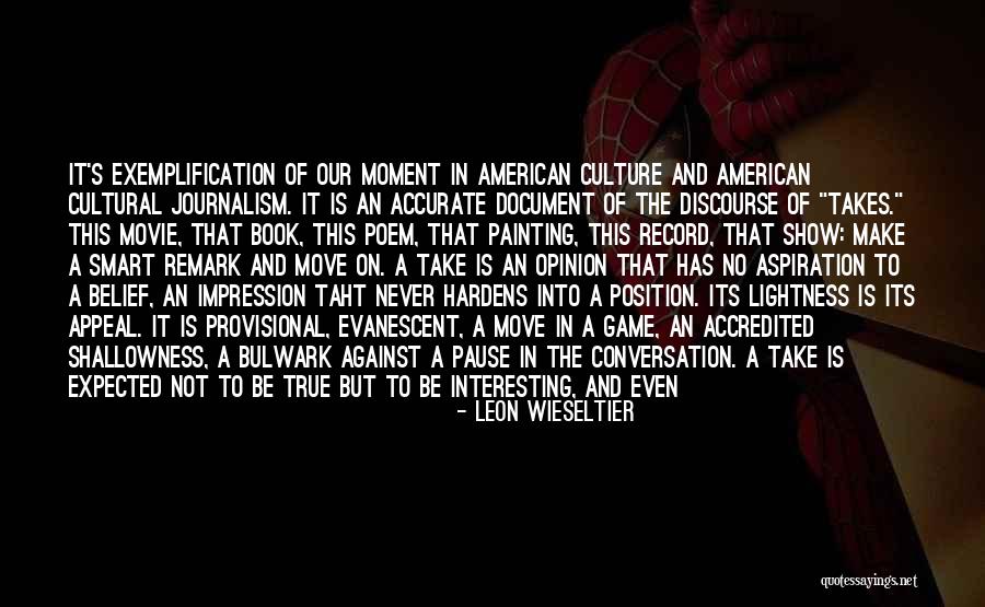 Evanescent Quotes By Leon Wieseltier Evanescent Quotes By Leon Wieseltier