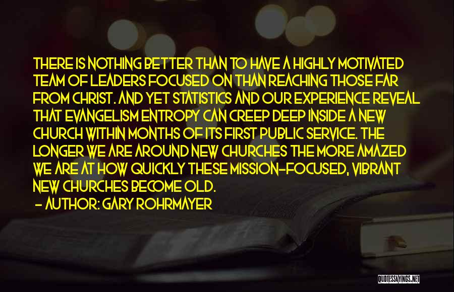 Evangelism Quotes By Gary Rohrmayer