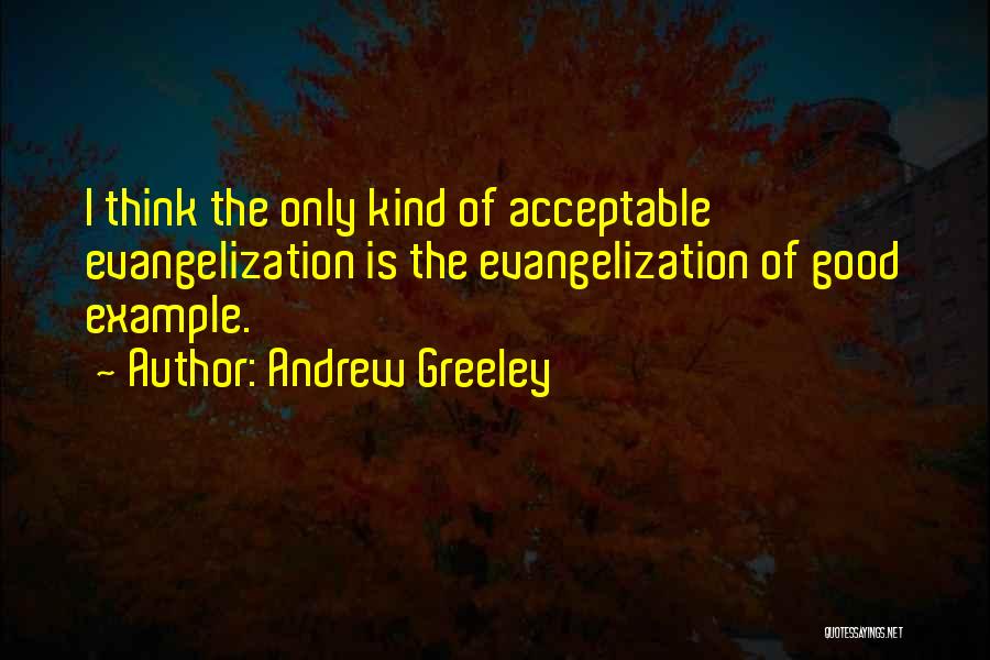 Evangelization Quotes By Andrew Greeley