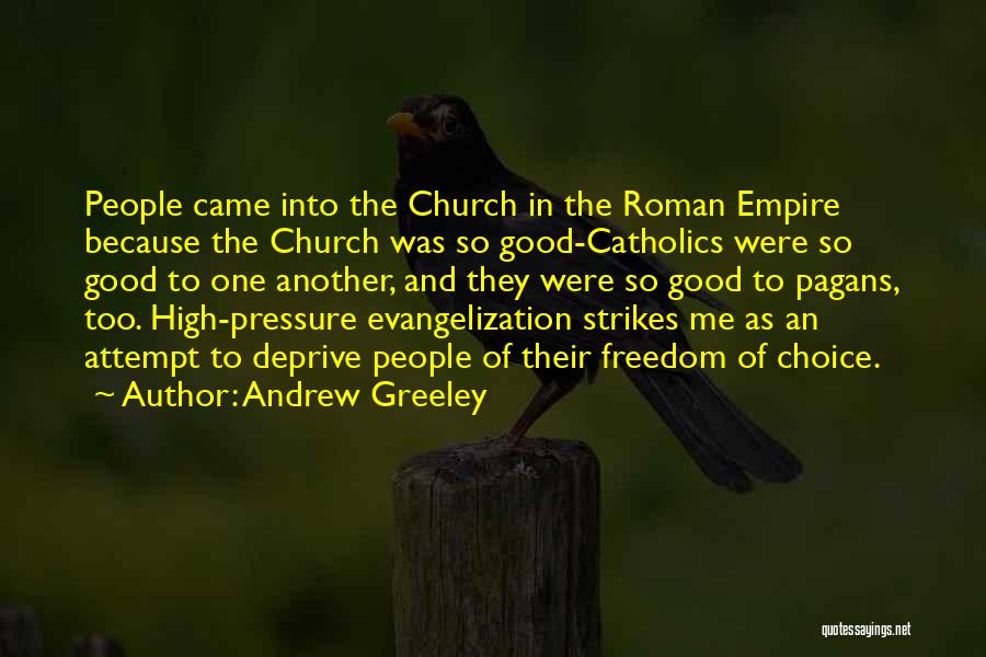 Evangelization Quotes By Andrew Greeley