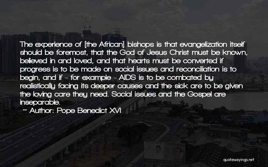 Evangelization Quotes By Pope Benedict XVI