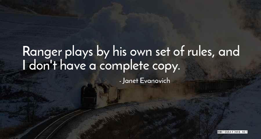 Evanovich Ranger Quotes By Janet Evanovich Evanovich Ranger Quotes By Janet Evanovich