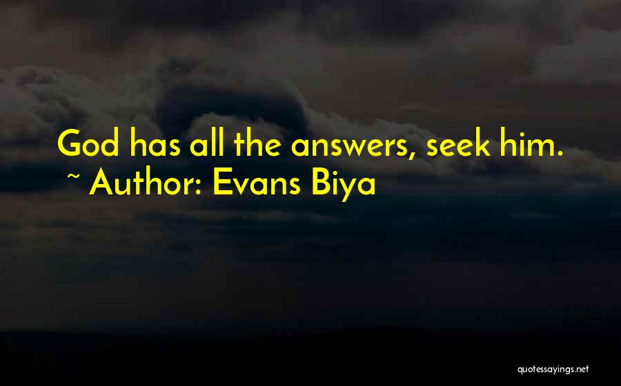 Evans Biya Quotes 931221