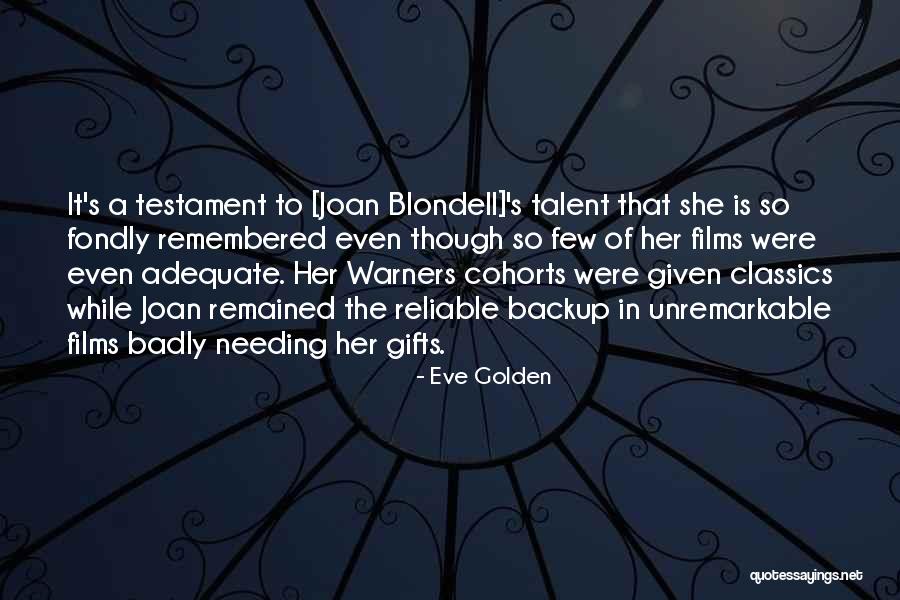 Eve Golden Quotes 945979