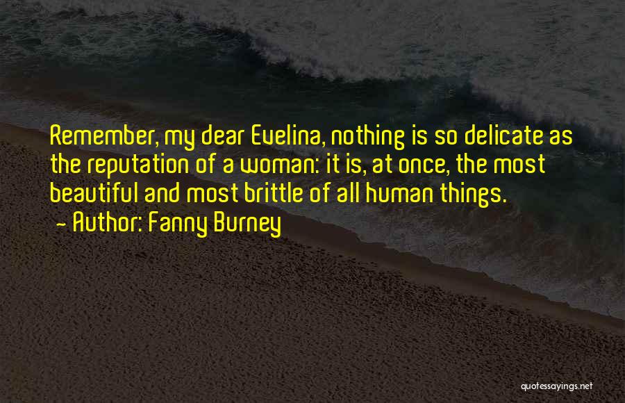 Evelina Quotes By Fanny Burney