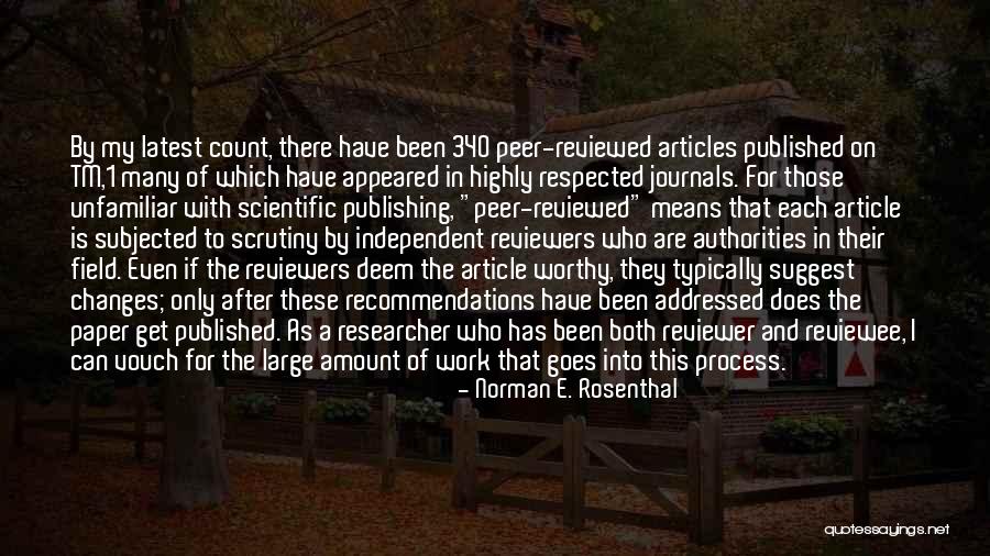 Even Are Quotes By Norman E. Rosenthal Even Are Quotes By Norman E. Rosenthal