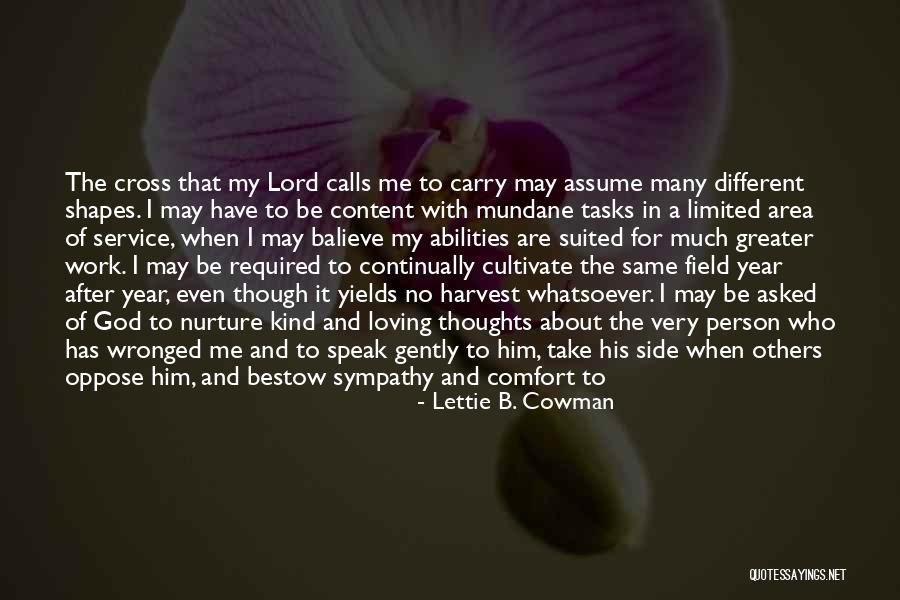 Even For A While Quotes By Lettie B. Cowman Even For A While Quotes By Lettie B. Cowman