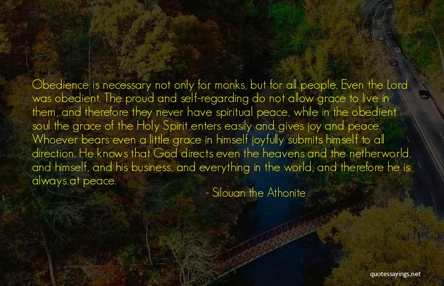 Even For A While Quotes By Silouan The Athonite