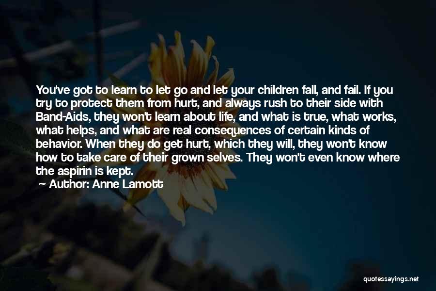 Even If You Fall Quotes By Anne Lamott