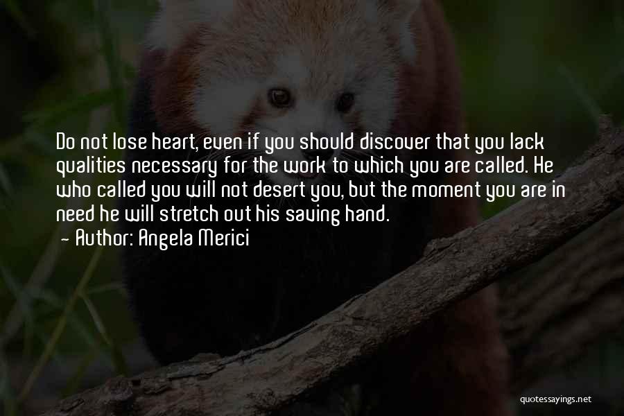 Even If You Lose Quotes By Angela Merici