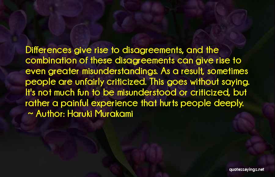 Even It Hurts Quotes By Haruki Murakami