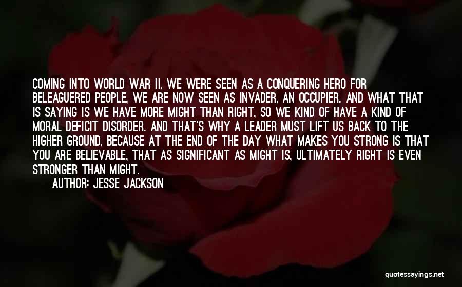 Even Stronger Quotes By Jesse Jackson