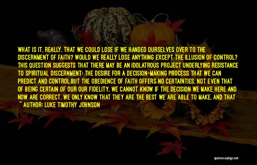 Even The Best Fall Quotes By Luke Timothy Johnson