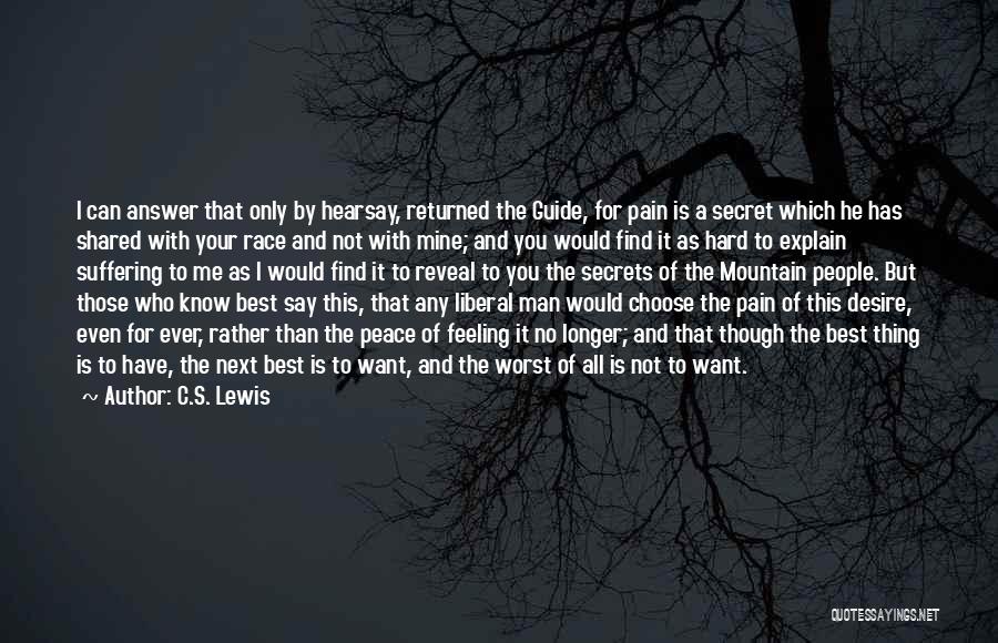 Even Though He's Not Mine Quotes By C.S. Lewis