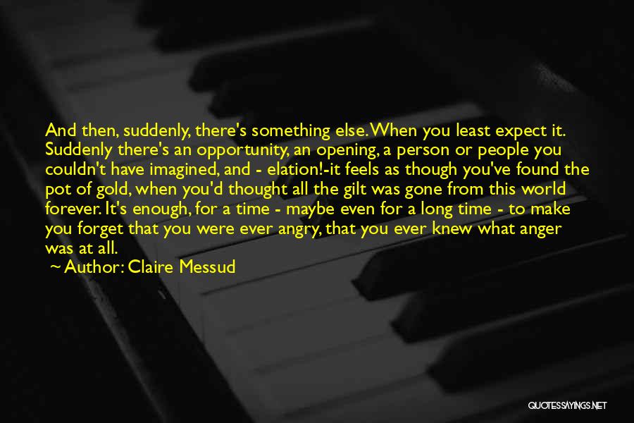 Even Though You're Gone Quotes By Claire Messud