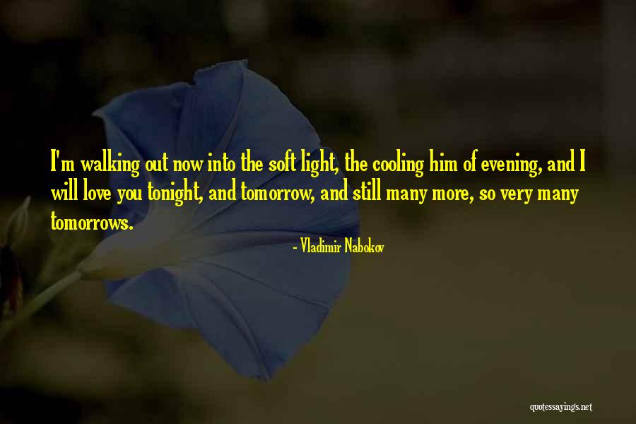 Evening And Love Quotes By Vladimir Nabokov Evening And Love Quotes By Vladimir Nabokov