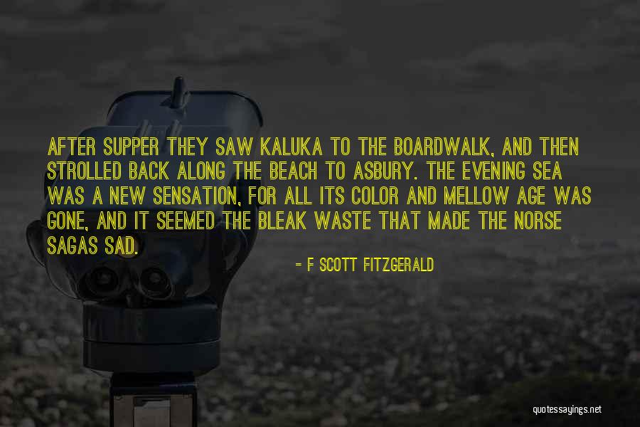Evening Beach Quotes By F Scott Fitzgerald Evening Beach Quotes By F Scott Fitzgerald