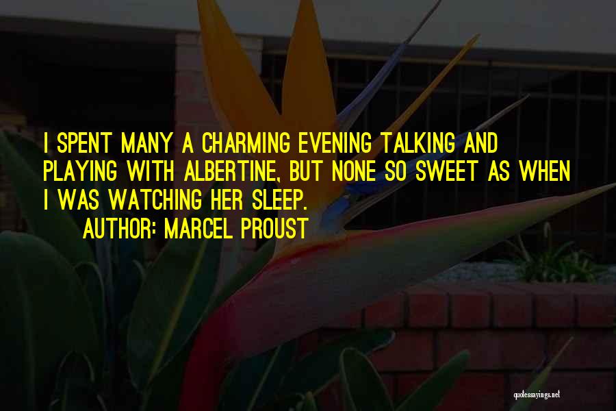 Evening Beauty Quotes By Marcel Proust