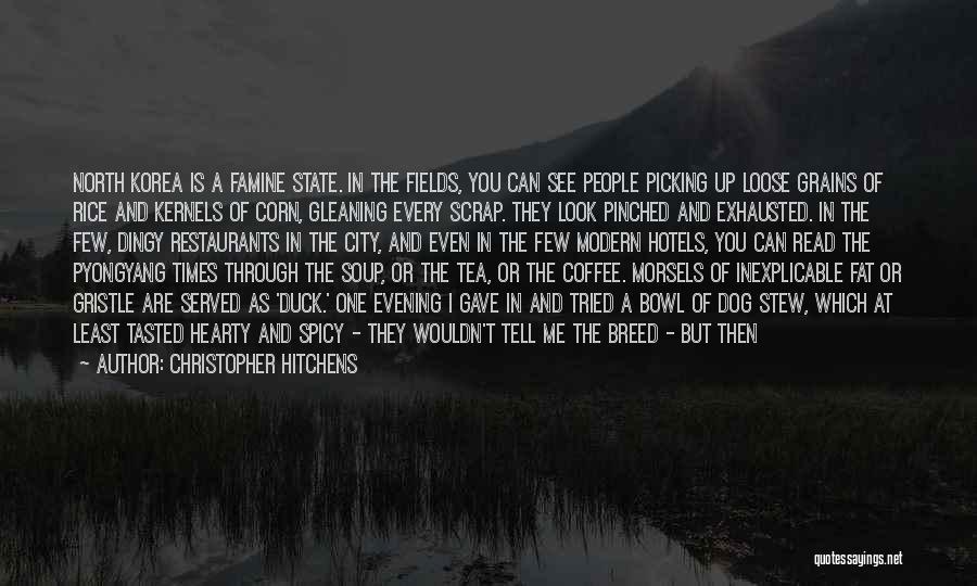 Evening Coffee Quotes By Christopher Hitchens