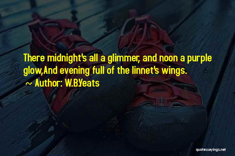 Evening Glow Quotes By W.B.Yeats