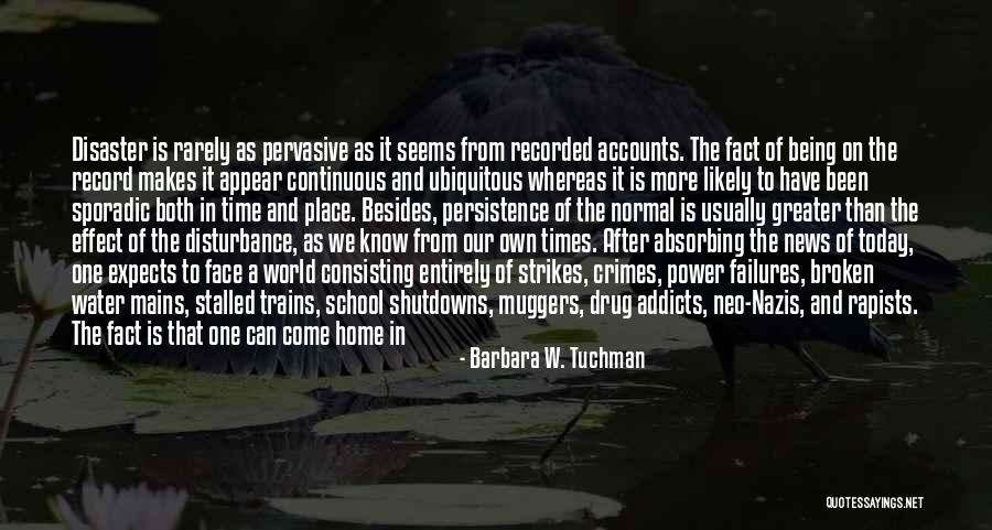 Evening News Quotes By Barbara W. Tuchman Evening News Quotes By Barbara W. Tuchman