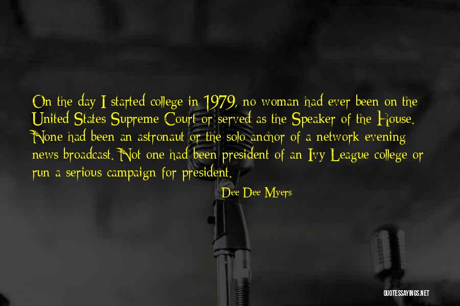 Evening News Quotes By Dee Dee Myers Evening News Quotes By Dee Dee Myers