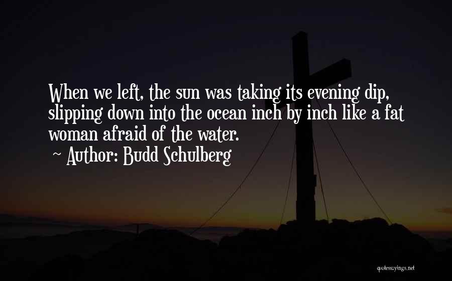 Evening Sun Quotes By Budd Schulberg