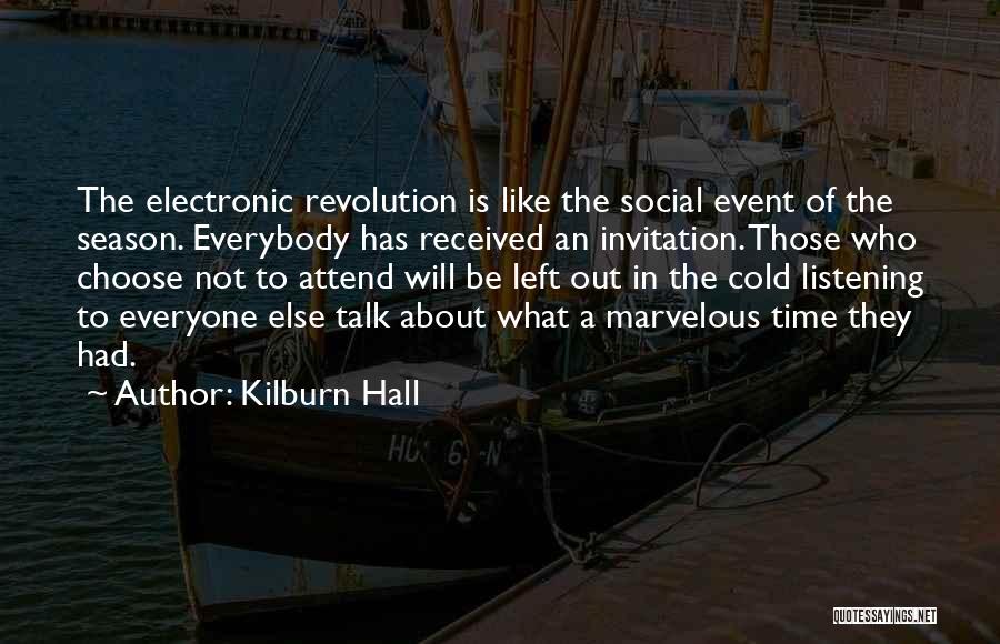 Event Invitation Quotes By Kilburn Hall