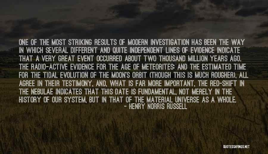 Event Space Quotes By Henry Norris Russell Event Space Quotes By Henry Norris Russell