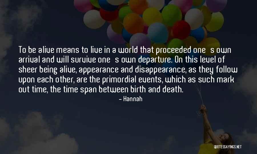 Events In The World Quotes By Hannah Events In The World Quotes By Hannah