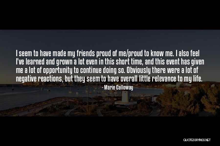 Events Of This Life Quotes By Marie Calloway Events Of This Life Quotes By Marie Calloway