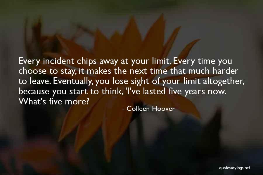 Eventually Love Quotes By Colleen Hoover