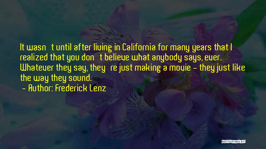 Ever After Movie Quotes By Frederick Lenz