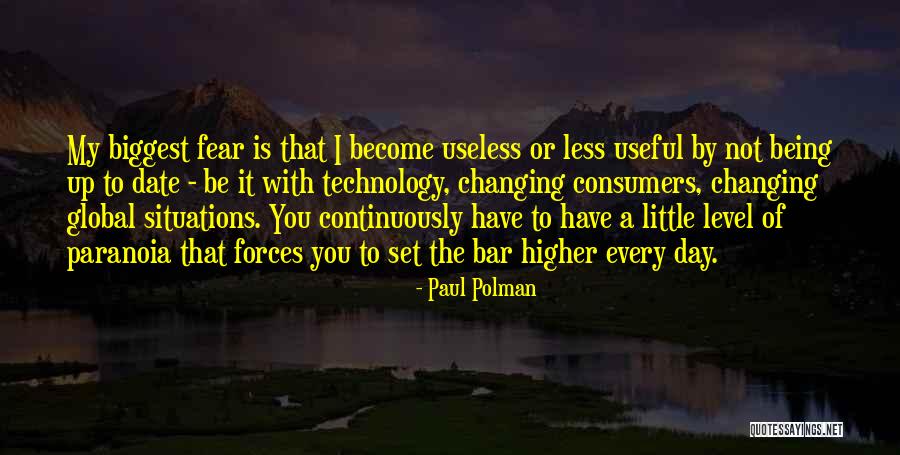 Ever Changing Technology Quotes By Paul Polman