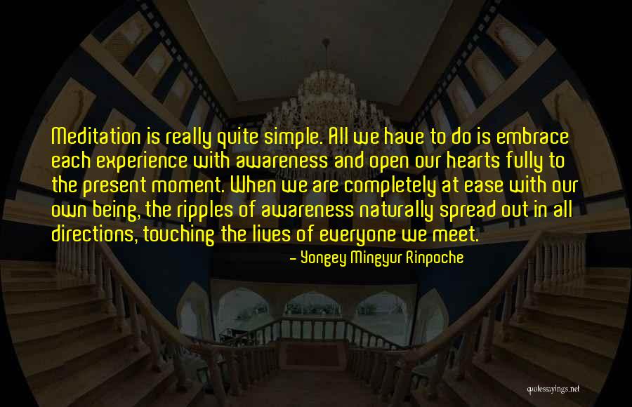 Ever Heart Touching Quotes By Yongey Mingyur Rinpoche Ever Heart Touching Quotes By Yongey Mingyur Rinpoche