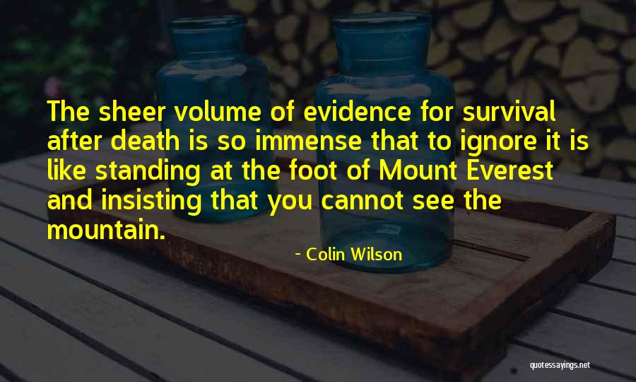 Everest Quotes By Colin Wilson