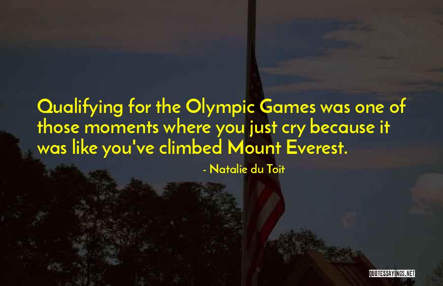 Everest Quotes By Natalie Du Toit