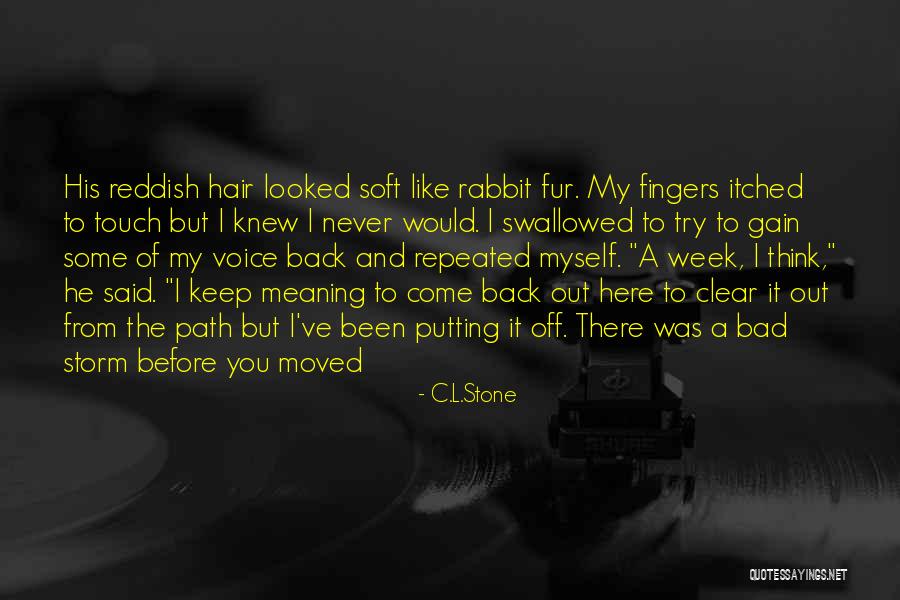 Everhard Glass Quotes By C.L.Stone Everhard Glass Quotes By C.L.Stone
