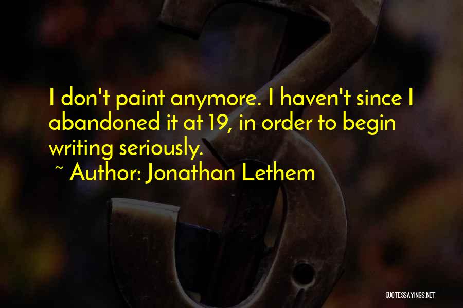 Everingham Music Quotes By Jonathan Lethem