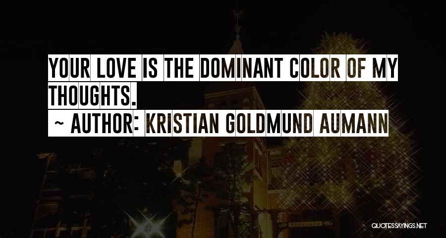 Everlena Crenshaw Quotes By Kristian Goldmund Aumann