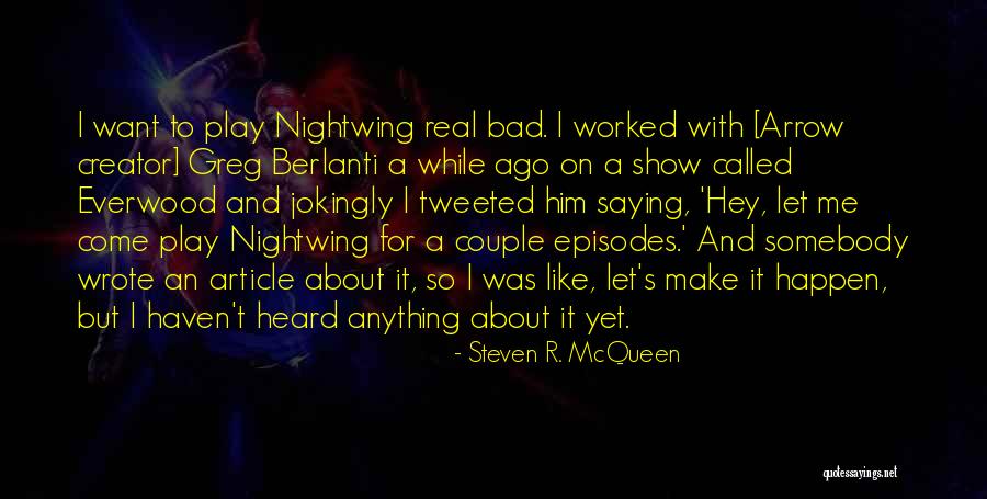 Everwood Episodes Quotes By Steven R. McQueen Everwood Episodes Quotes By Steven R. McQueen