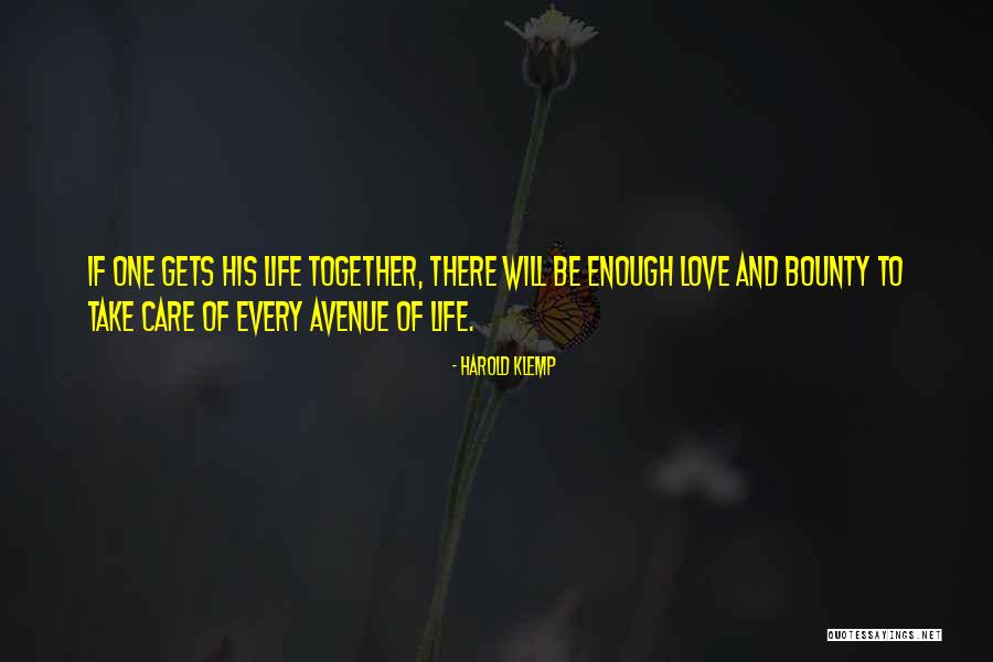 Every Avenue Love Quotes By Harold Klemp