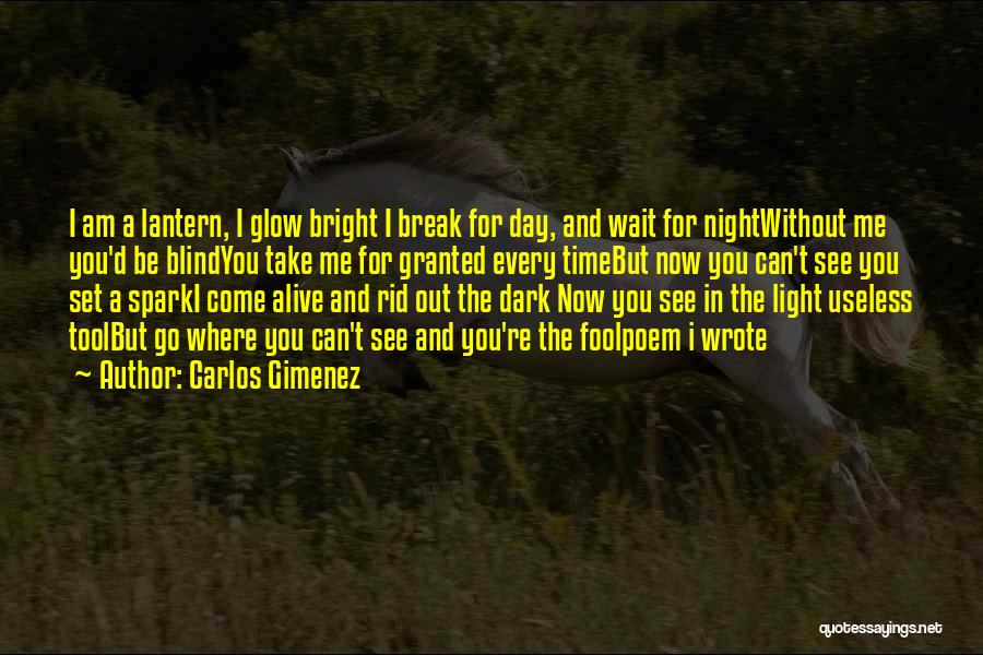 Every Dark Night Quotes By Carlos Gimenez