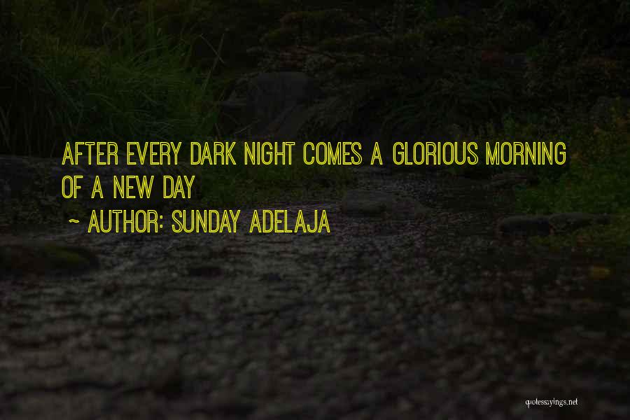 Every Dark Night Quotes By Sunday Adelaja