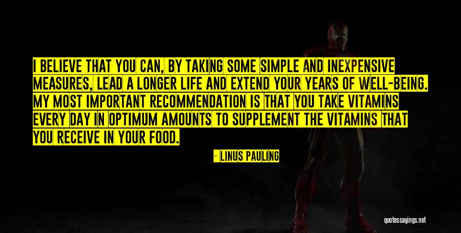 Every Life Is Important Quotes By Linus Pauling Every Life Is Important Quotes By Linus Pauling