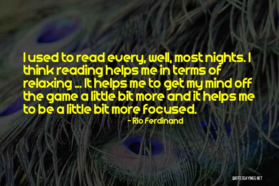 Every Little Helps Quotes By Rio Ferdinand Every Little Helps Quotes By Rio Ferdinand