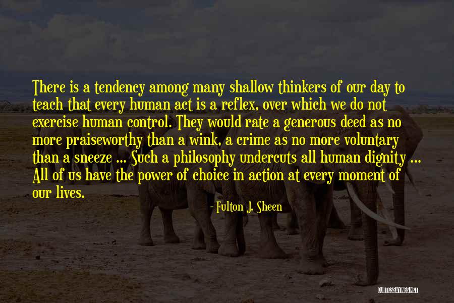 Every Moment Of Our Lives Quotes By Fulton J. Sheen Every Moment Of Our Lives Quotes By Fulton J. Sheen