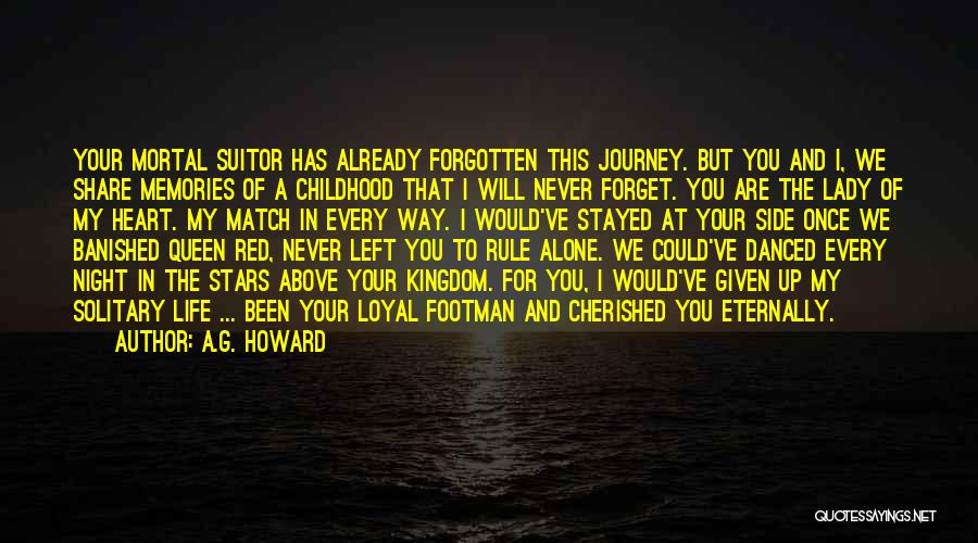 Every Night Alone Quotes By A.G. Howard
