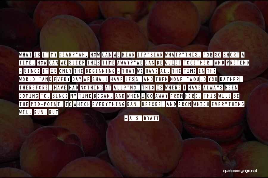 Every Now And Then Love Quotes By A.S. Byatt Every Now And Then Love Quotes By A.S. Byatt